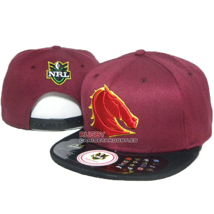 NRL Snapback Gorra Brisbane Broncos Fucsia